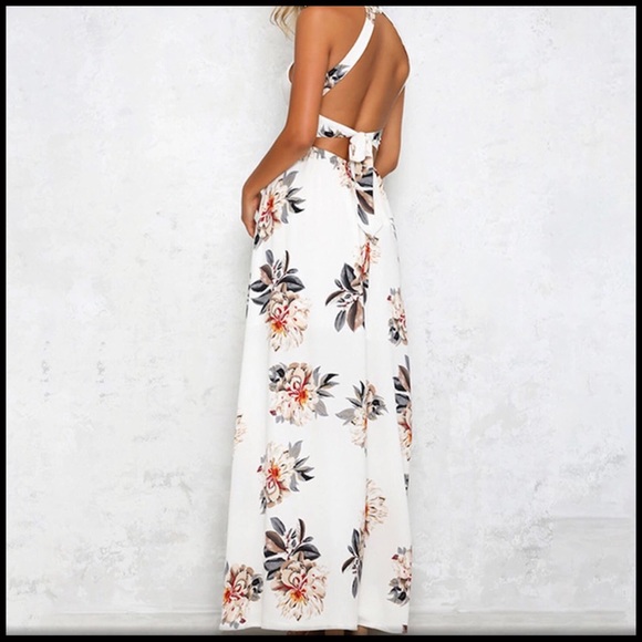 High-Lo Halter Dress - Picture 7 of 8